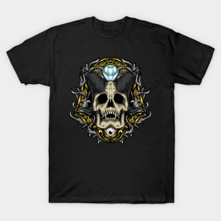 luxury skull T-Shirt